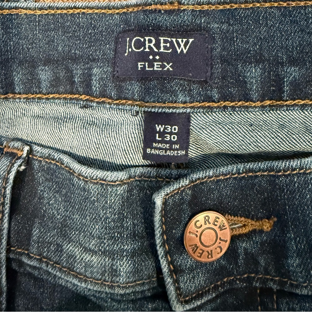 J.Crew Flex Dark Wash Denim- Slim